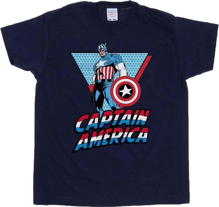 Produktbild Captain America Triangle TShirt Jungen (140, 146)