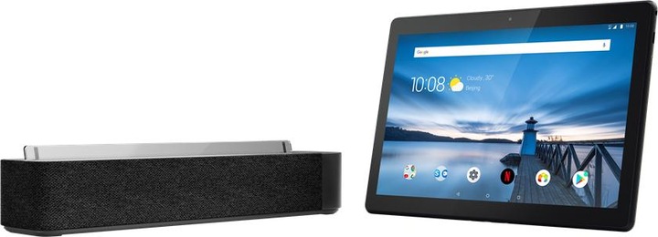 Produktbild Lenovo Tab M10 + Bluetooth Speaker Dock (nur WLAN, 10.10", 32 GB, Black)