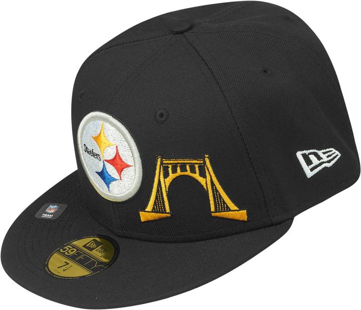 Produktbild New Era 59Fifty Cap - NFL CITY Pittsburgh Steelers - 6 7/8 (6 7/8)