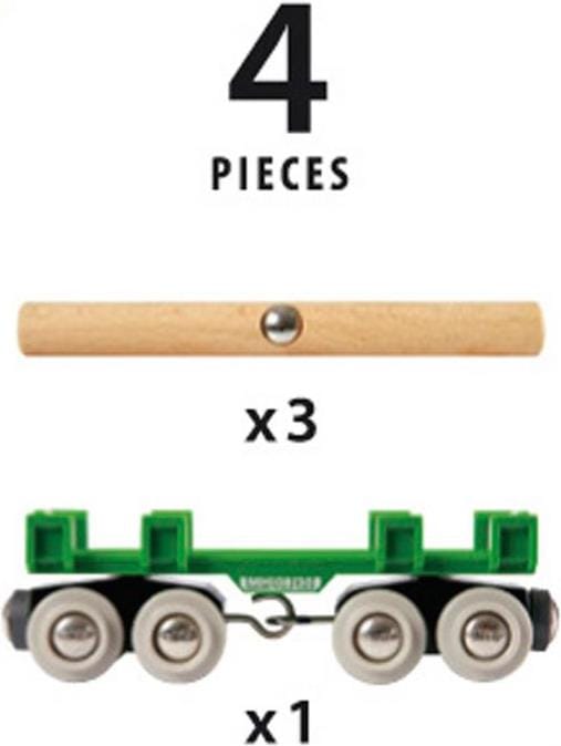 Actual product image Brio Timber wagon