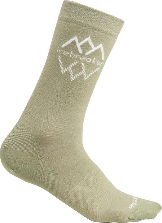 Actual product image Icebreaker Women Merino Lifestyle Fine Gauge Crew Logo Reflections (L/XL)