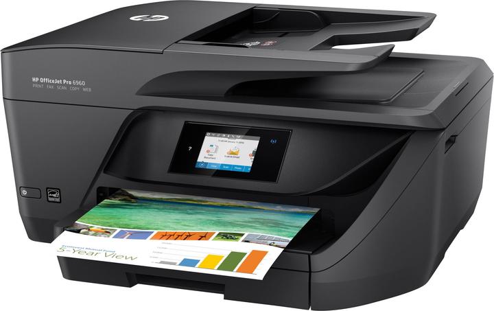 Produktbild HP OfficeJet Pro 6960 (Tintenpatrone, Farbe)
