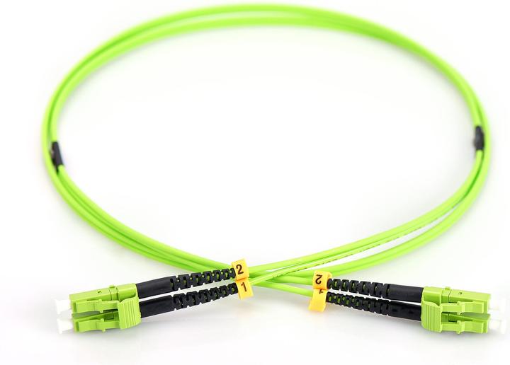 Image du produit Digitus Câble de brassage multimode à fibre optique, LC / LC (10 m)