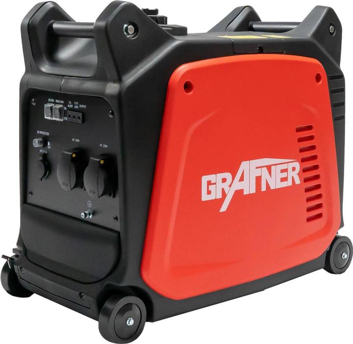 Produktbild Grafner Inverter Stromerzeuger Notstromaggregat Benzin IV110878 (2800 W, 7.50 l)