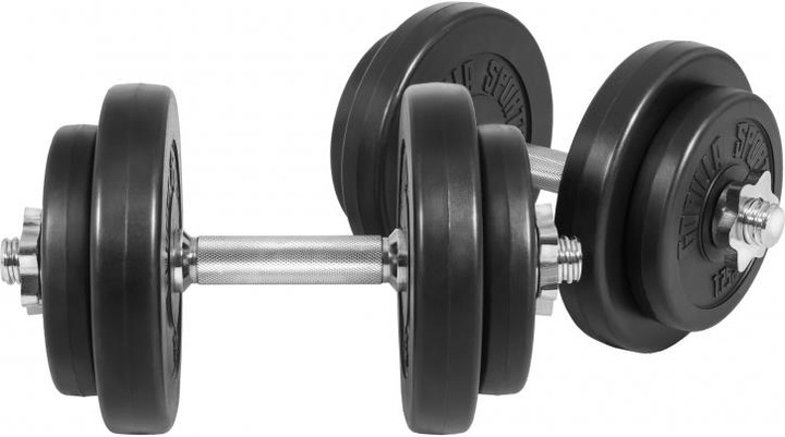 Produktbild Gorilla Sports Hantelset (4 x 1.25 kg, 4 x 2.5 kg)