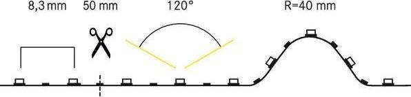 Image du produit Brumberg 15206005 (Blanc, 500 cm, Intérieur)
