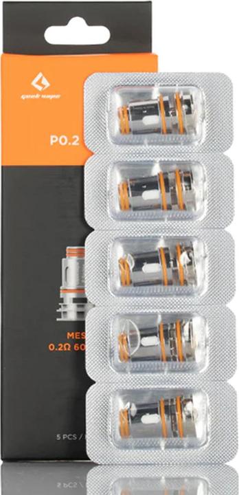 Geek Vape P0.2 Coil Mesh 0.2Ohm 60-70W 5pcs E100 - buy at Galaxus