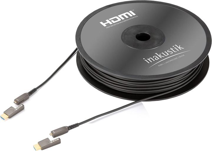 Produktbild Inakustik Profi LWL mit Adapter (100 m, HDMI, 2.0)