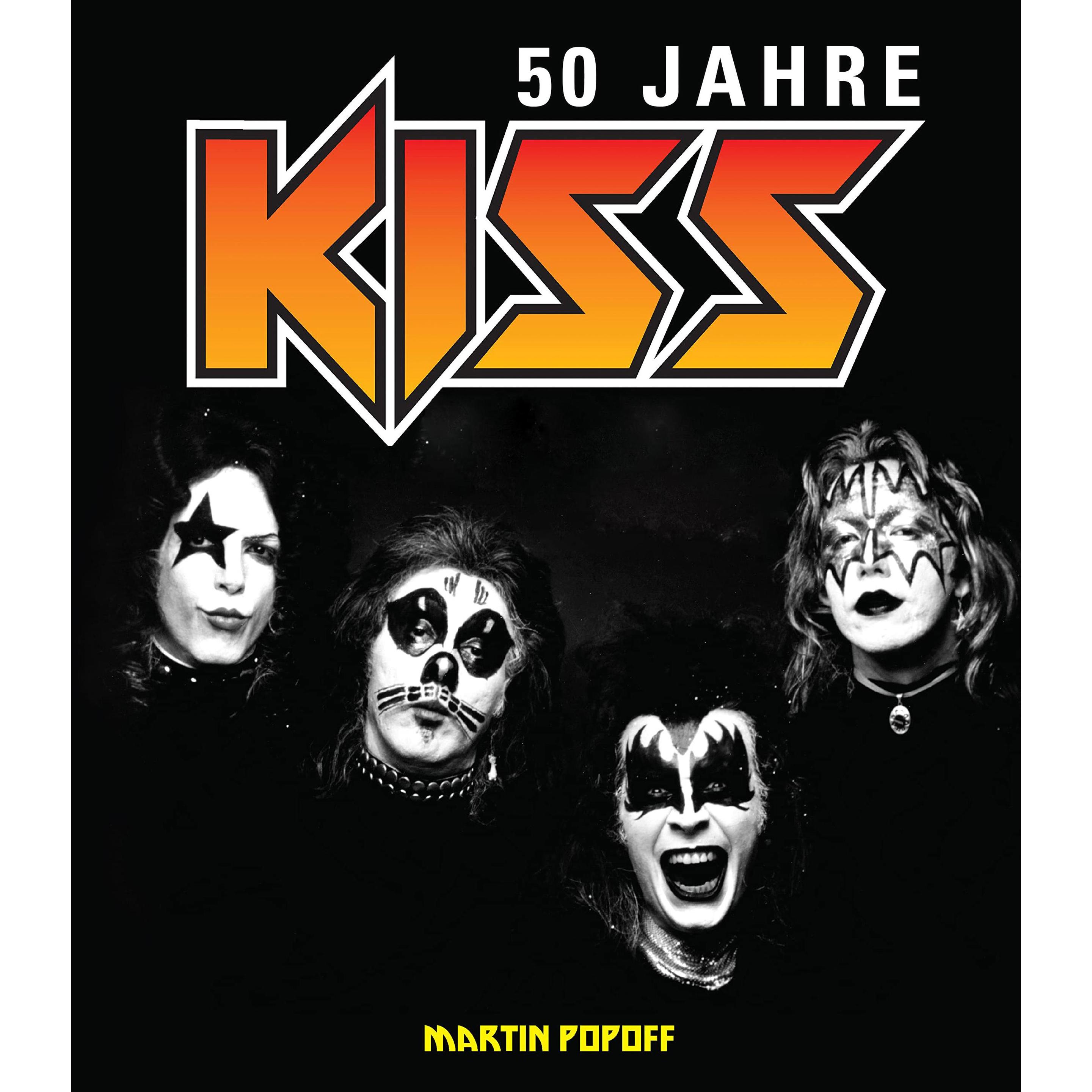 50 Jahre Kiss, Sachbücher von Martin Popoff