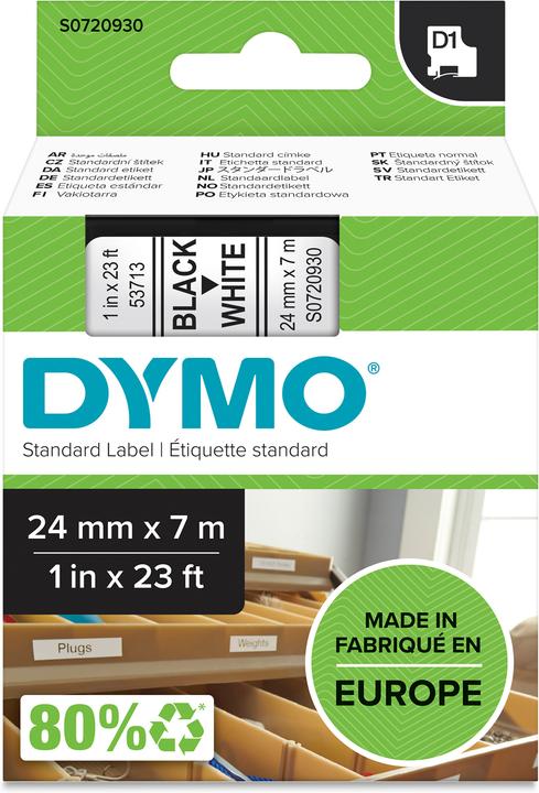 Produktbild Dymo S0720930 (2.40 cm, Schwarz)