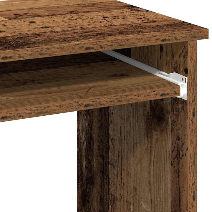 Immagine prodotto VidaXL Scrivania con ripiano in legno di recupero 84x40x78cm Scrivania in legno per ufficio