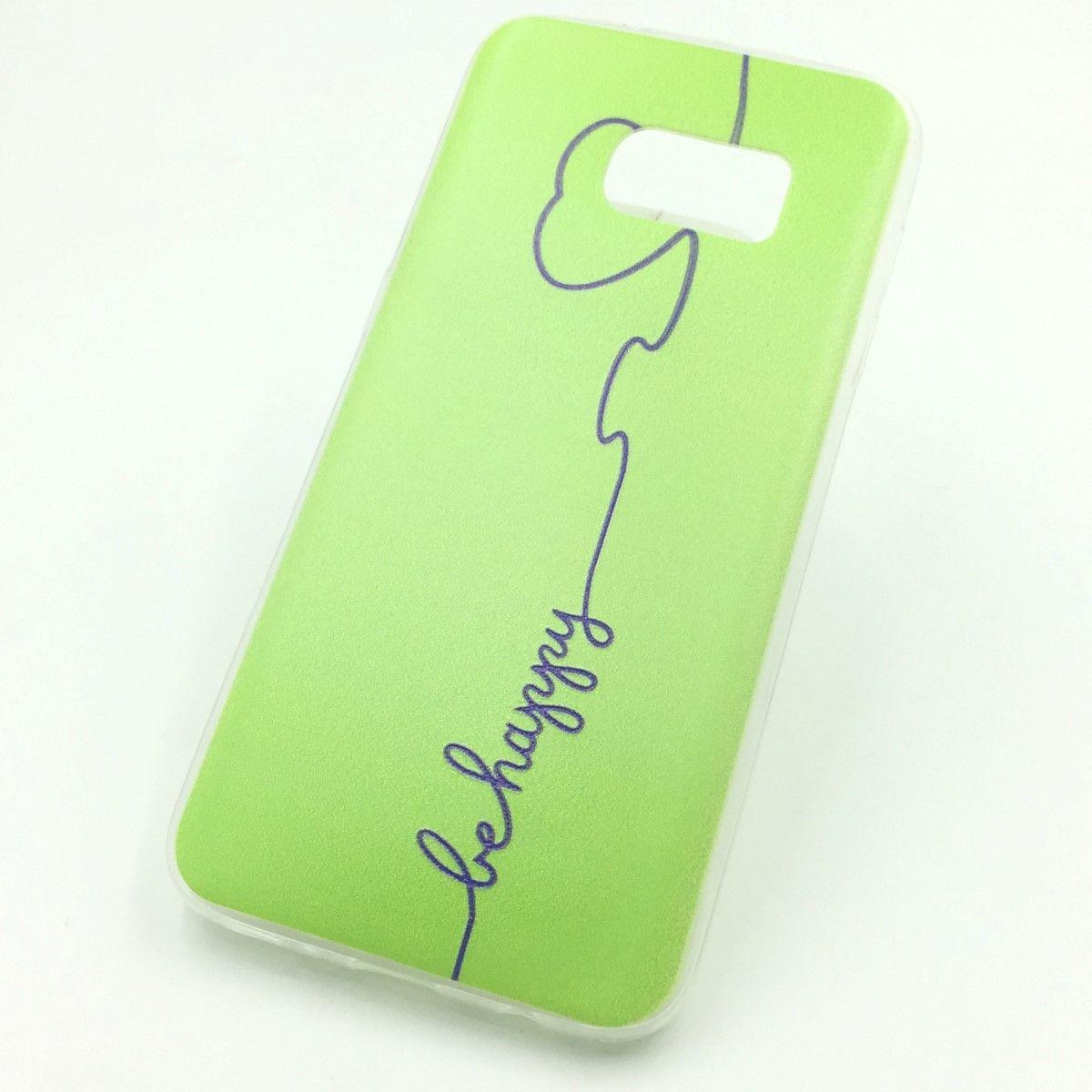König Design Schutz Handy Hülle für Samsung Galaxy S7 Case Cover Bumper Etuis Silikon Grün (Samsung Galaxy S7), Smartpho...