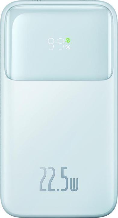 Produktbild Baseus Powerbank Comet with USB to USB-C cable, 10000mAh, 22.5W (blue) (10000 mAh, 22.50 W, 22.50 Wh)