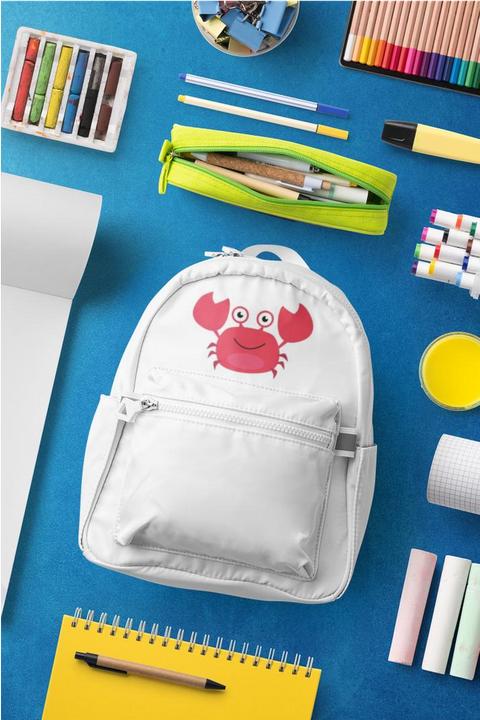 Produktbild Bügelbilder Schul & Freizeitsrucksack-Set Krebs (15 l)