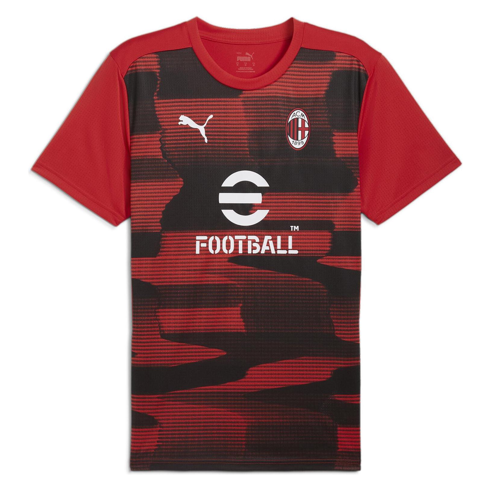 Puma, Herren, Fussballtrikot, Acm Prematch Ss Jersey (M), Rot, M