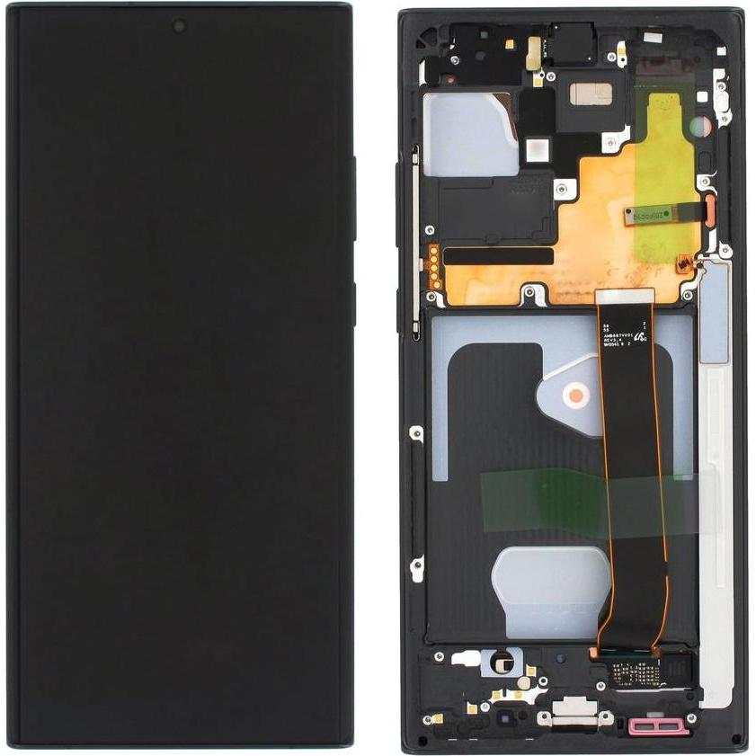 Samsung Galaxy Note 20 Ultra LCD Display Original - Mystic Black (Display, Galaxy Note 20 Ultra), Mo