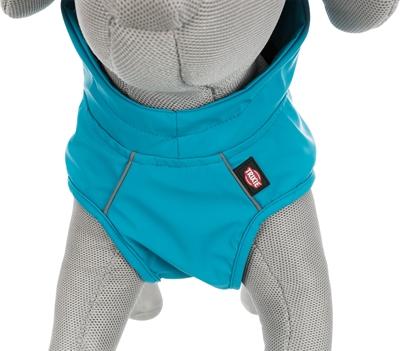 Actual product image Trixie Raincoat Vimy, XS, Turquoise (XS, Dog raincoat)