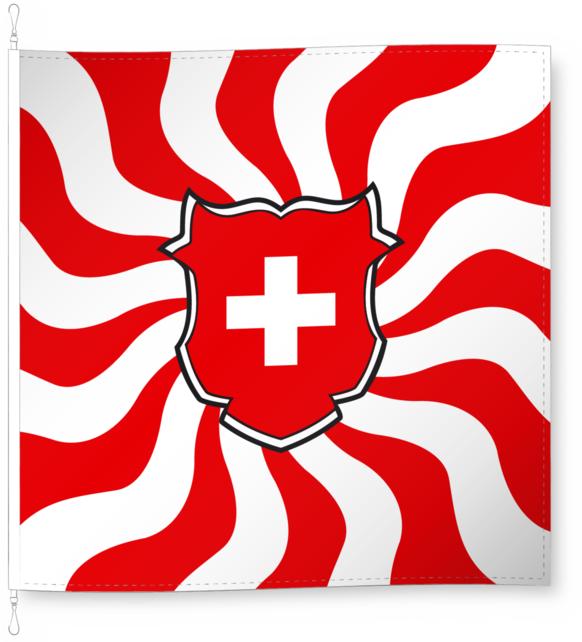 Image du produit Alpenfahnen Suisse (120 x 120 cm)