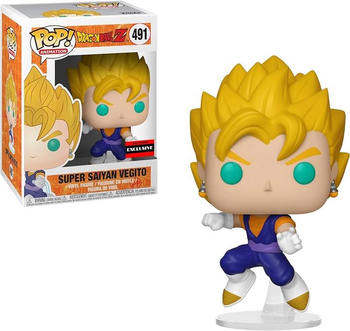 Actual product image Funko POP! Dragon Ball Z Super Saiyan Vegito