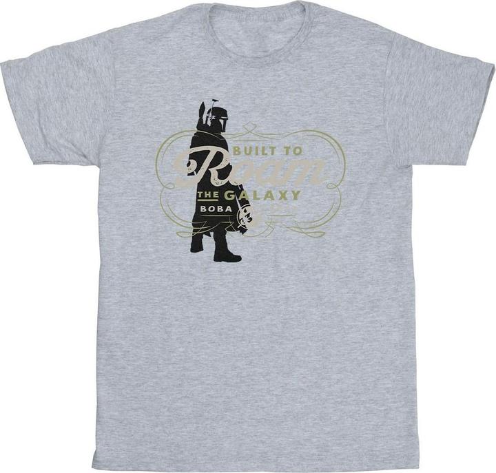 Immagine prodotto Star Wars The Book Of Boba Fett Built To Roam Maglietta Uomo (XL)