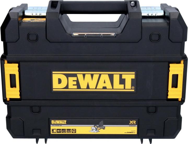 Actual product image DeWalt DCW 682 M1T Cordless flat dowel cutter 18 V 102 x 20 mm Brushless + 1x battery 4.0 Ah + charger +