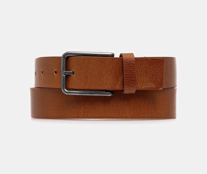 Actual product image Calvin Klein Warmth Buckle Smooth Belt (95)
