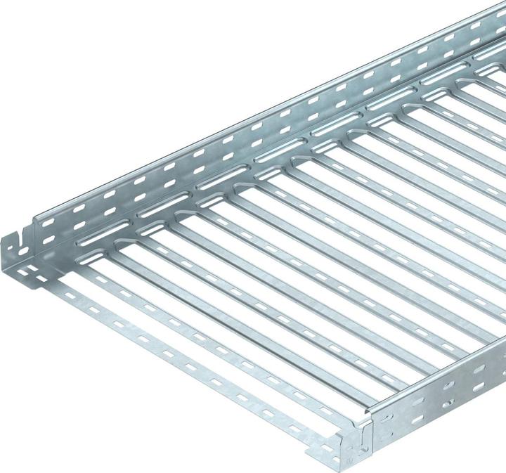 Actual product image OBO Bettermann OBO MKSM 660 FT cable tray MKSM perforated, with quick connection 60x600x3050 (300 cm)