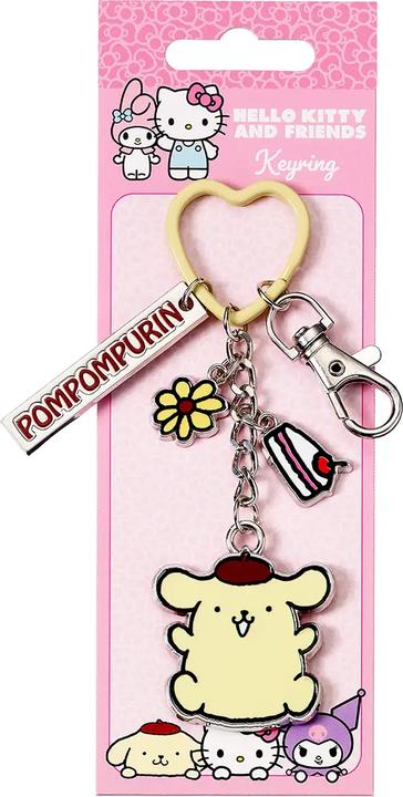 Actual product image Portachiavi Hello Kitty PomPomPurin with Charms