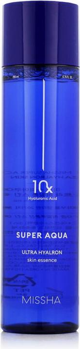 Actual product image Missha Super Aqua Ultra Hyalron Skin Essence nawilżająca esencja z kwasem hialuronowym 200ml (Facial soap, 200 ml)