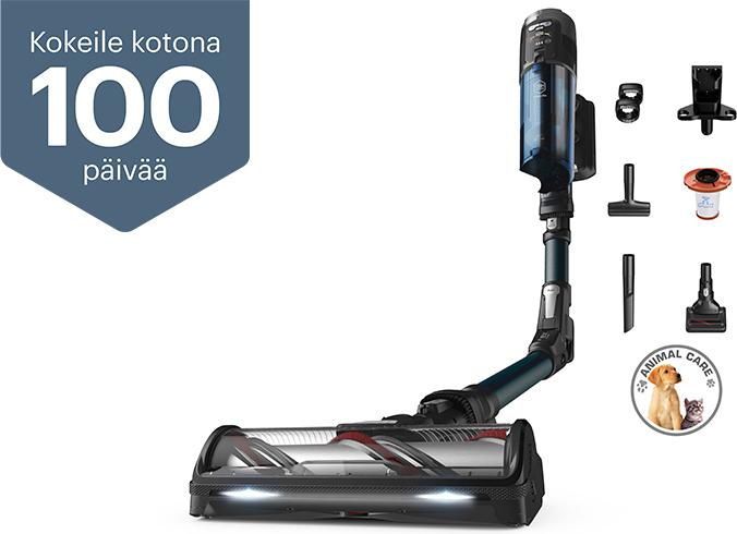 Produktbild OBH Nordica X-Force Flex 13.60 Animal Stick Vacuum, black/blue