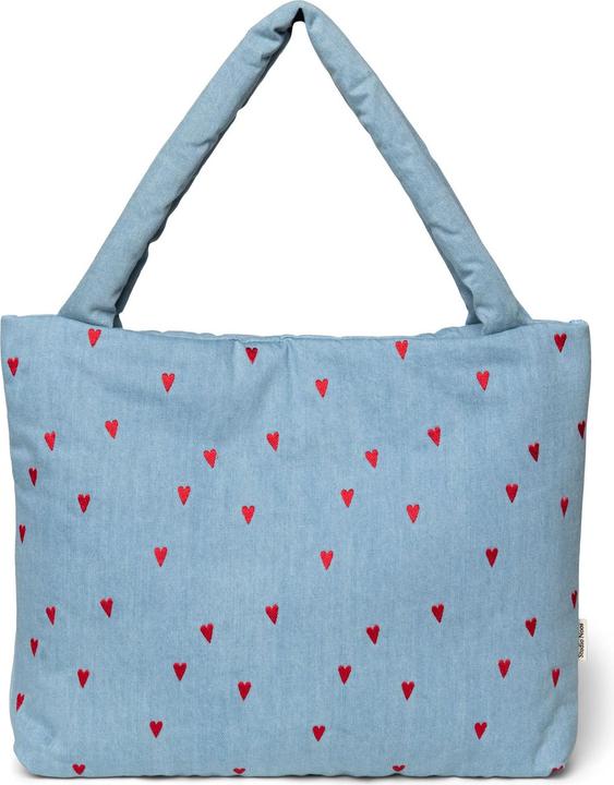 Studio Noos Denim Hearts Mom Bag
