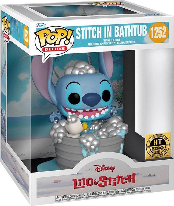 Actual product image Funko Stitch in Bathtub