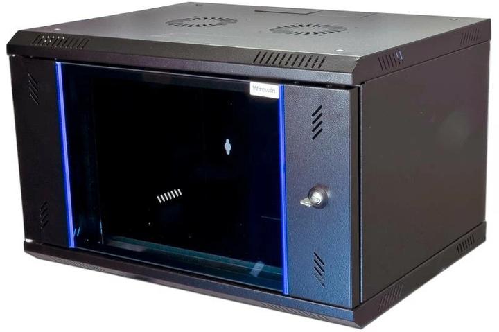 Produktbild Wirewin Wandschrank 600X450X6U Pro 2nd Gen FP 19 / 6HE / Schwarz (6 HE, 19 Zoll Rack)