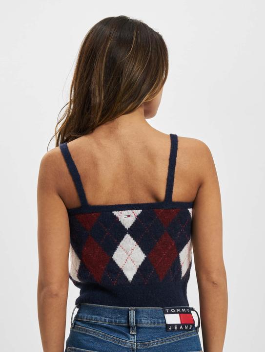 Actual product image Tommy Hilfiger Tommy Jeans Argyle Cami Top - 86513 (L)