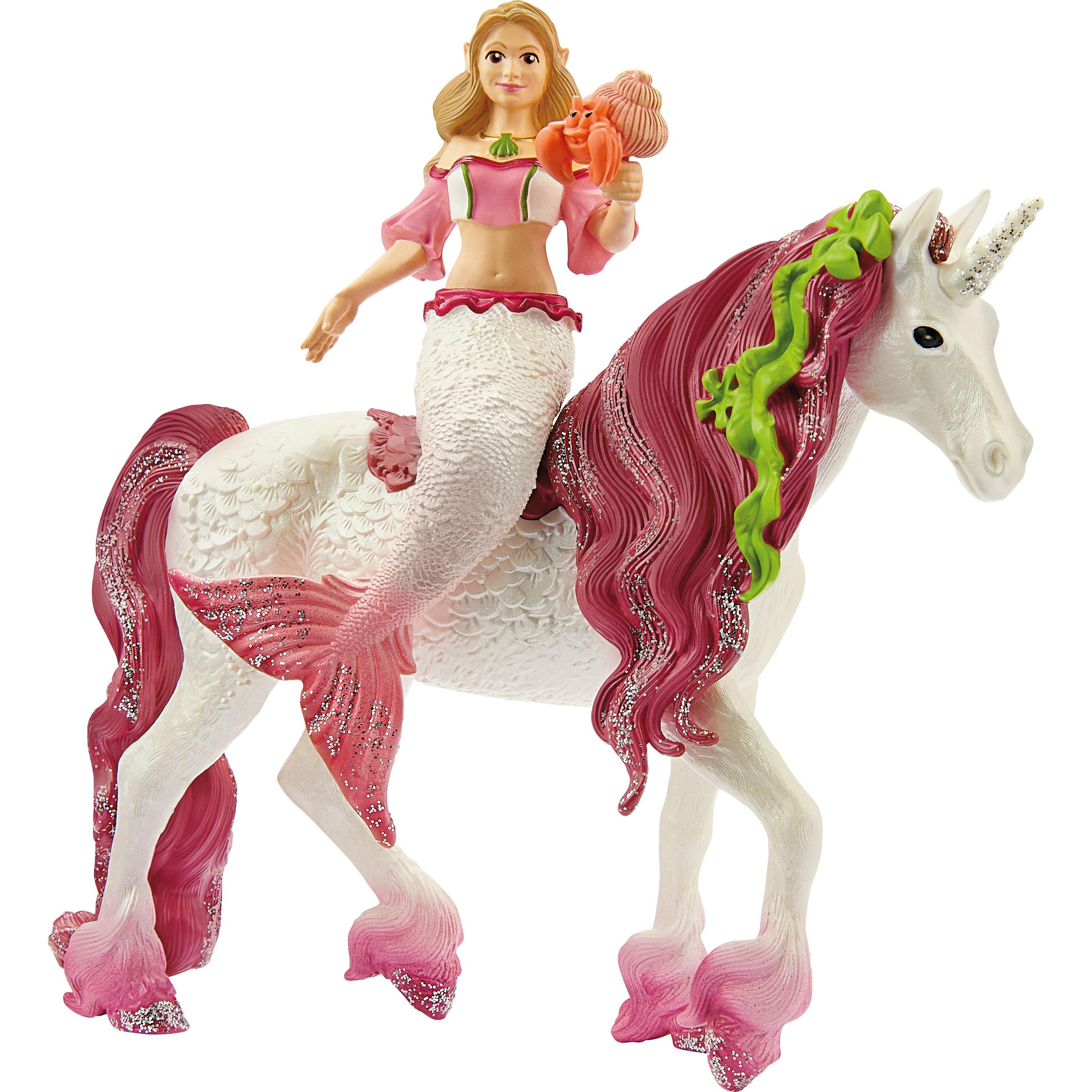 Schleich La sirena Feya su unicorno subacqueo