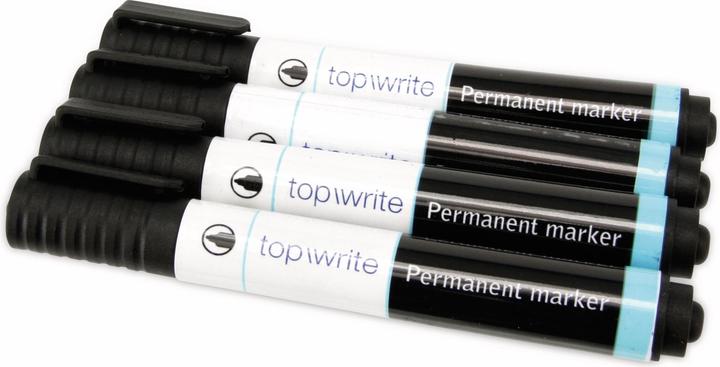 Actual product image Topwrite Permanent-Marker (4x)