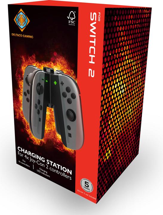 Productafbeelding Deltaco Joy-Con Ladestation f. Nintendo Switch 2 (Switch)