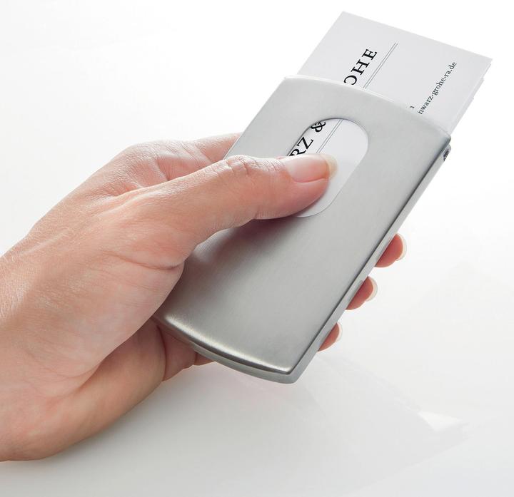 Actual product image Sigel Business card case Snap (A8, Special)
