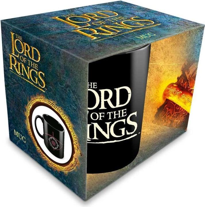 Actual product image Grupo Erik The Lord of The Rings Ceramic Mug | 35 cl - 350 ml | 3.74 x 3.15 inch - 9.5 x 8 cm | Lord (350 ml)