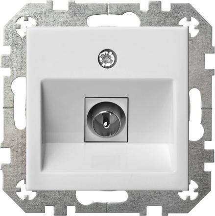 Image du produit Liregus Underplaster TV Rosette Unfr White