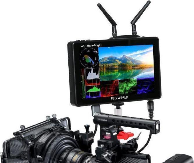 Produktbild Feelworld LUT7S PRO 7 Inch 2200nits 3D LUT Touch Screen DSLR Camera Field Director AC Monitor (7", Full HD)