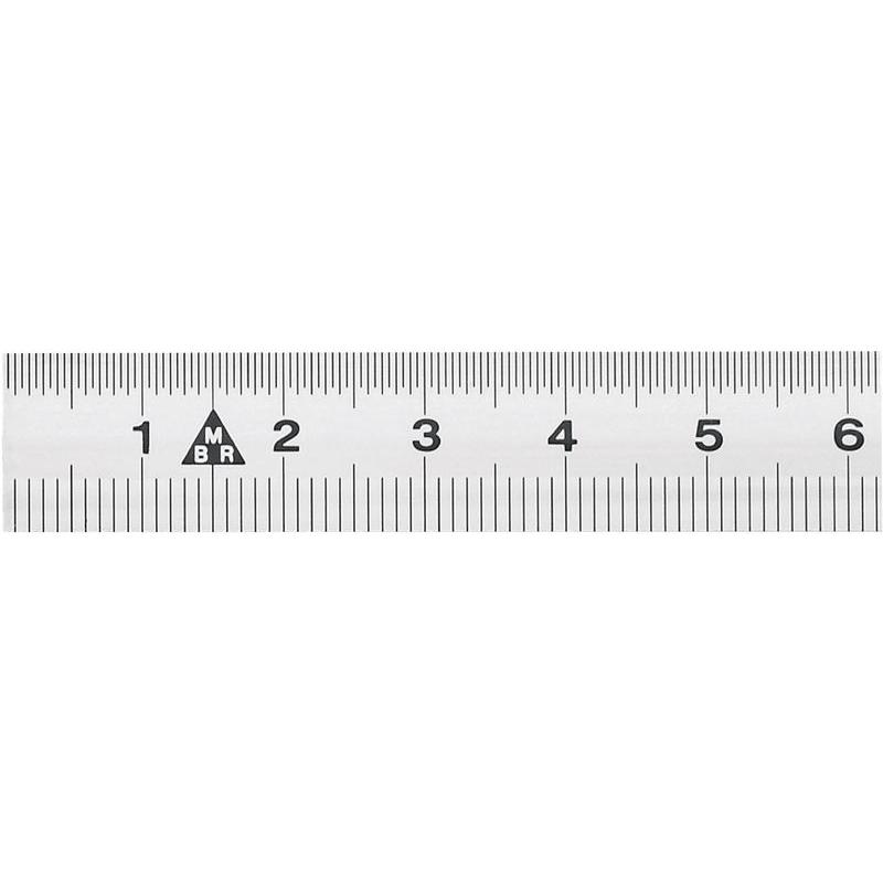 BRW, Lineal, Stahlmassstab INOX (500 mm)
