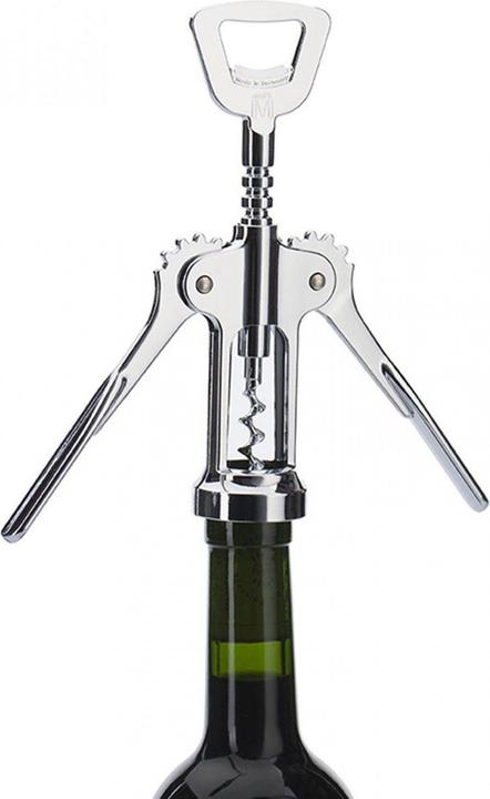 Actual product image Westmark Lever corkscrew "Pedro", chrome-plated, 20.5x7x4 cm (1145 21) (Wing corkscrew)