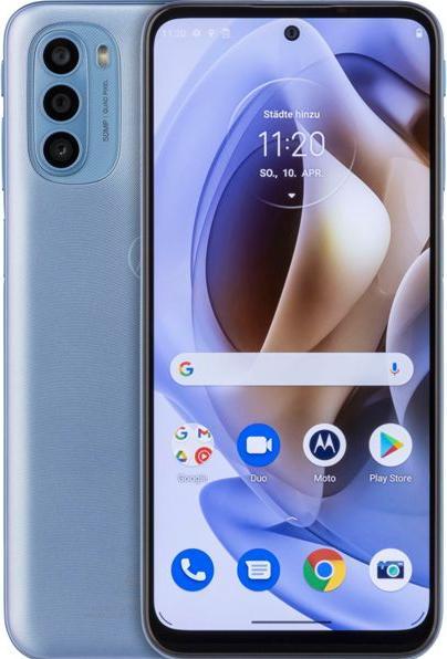 Actual product image Motorola Moto G31 (64 GB, Baby Blue, 6.40", Hybrid Dual SIM, 4G)