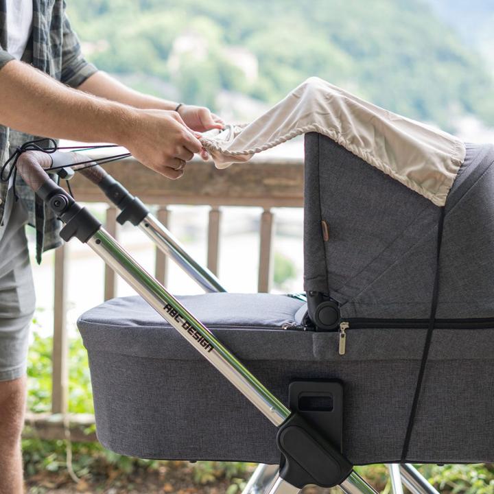 Produktbild Zamboo Sonnenschutz Universal Sonnensegel für Kinderwagen - Beige