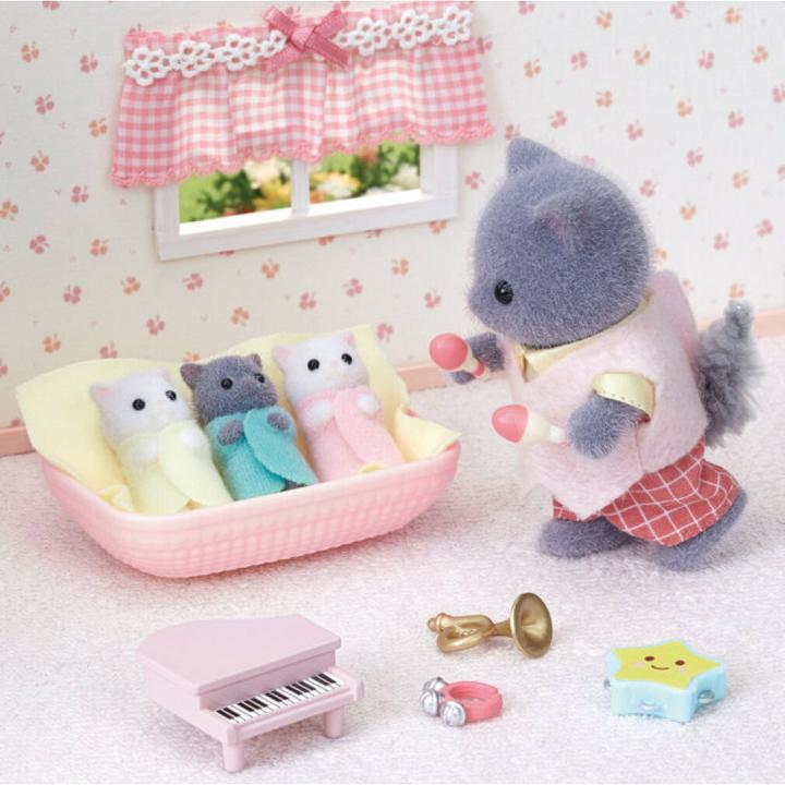 Produktbild Sylvanian Families Perserkatzen Drillinge