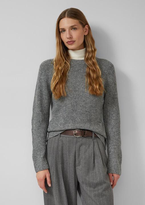 Produktbild s.Oliver Strickpullover Strickpullover aus Wollmix (36)