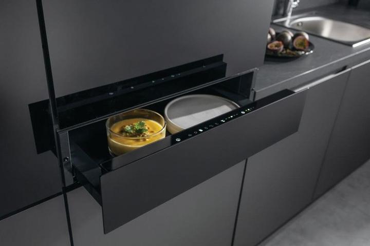 Productafbeelding Hisense Wärmeschublade BlackGlass HI6-HI8 WDH 14BG Glasfront schwarz