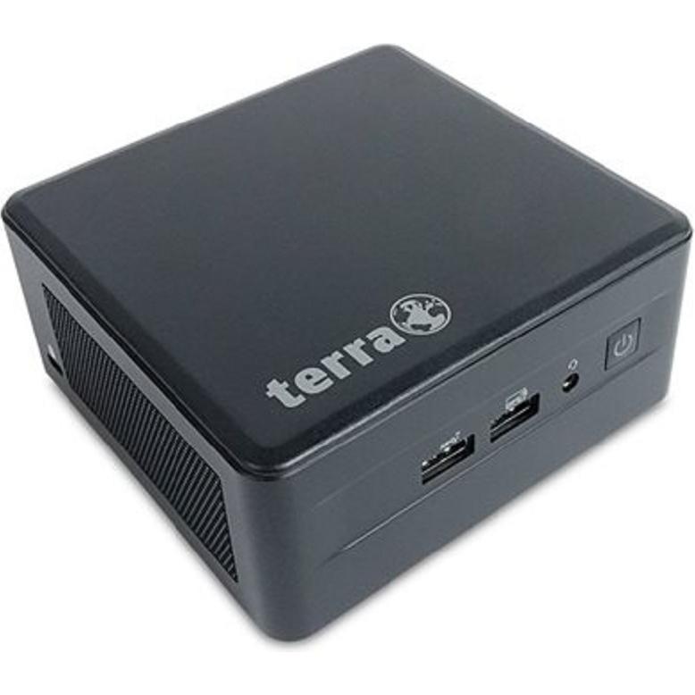 Terra PC-Micro 6000 SILENT GREENLINE (Intel Core i5-1240P, 16 GB, 500 GB, Intel Iris Graphics), PC, Schwarz