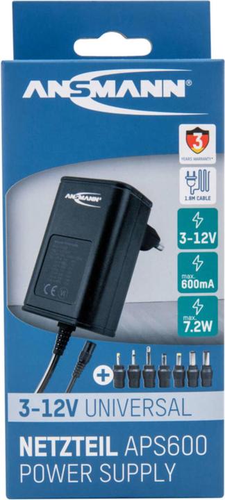 Produktbild Ansmann APS 600 max. 7,2 W NEU 1201-022